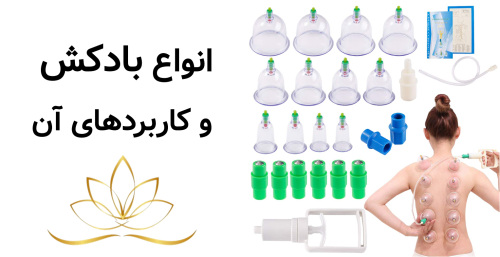 انواع بادکش و کاربردهای آن